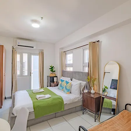 Cozy Studio With Balcony Netflix Free Access To Pool And Gym 100Mbps