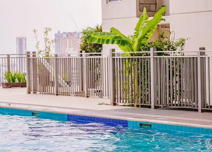 Apartment Cozy With Balcony Netflix Free Access To Pool And Gym 100mbps