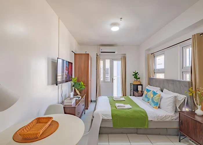 Apartment Cozy With Balcony Netflix Free Access To Pool And Gym 100mbps